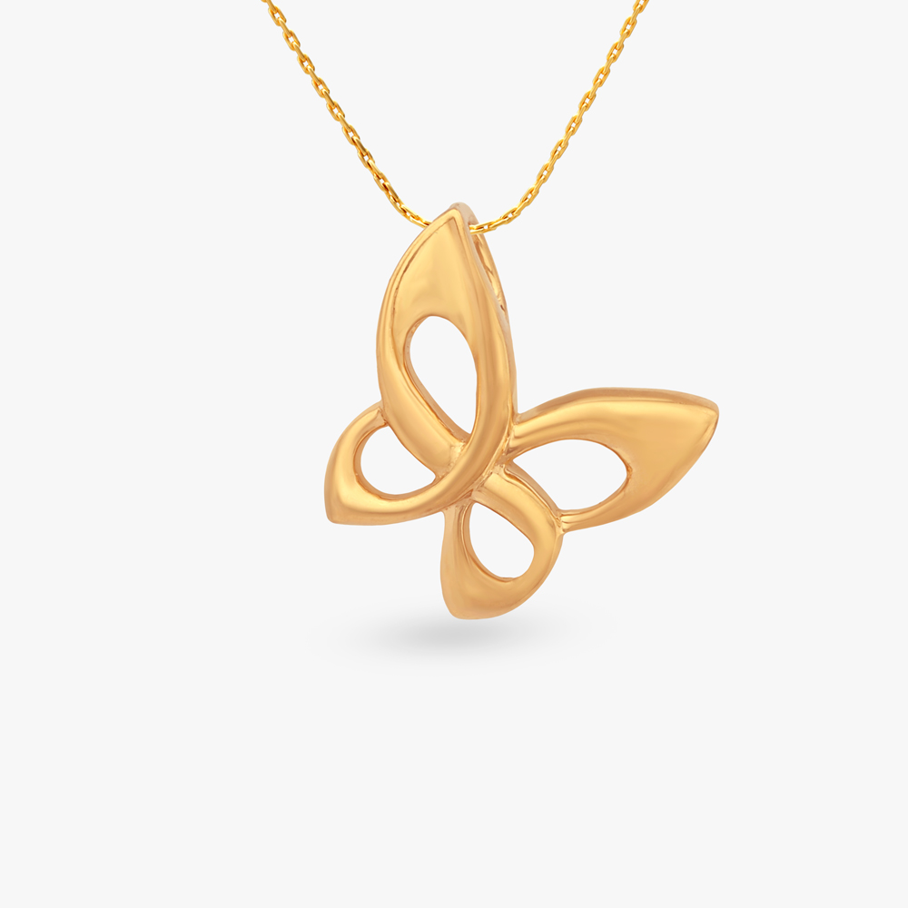 

Chic Butterfly Gold Pendant