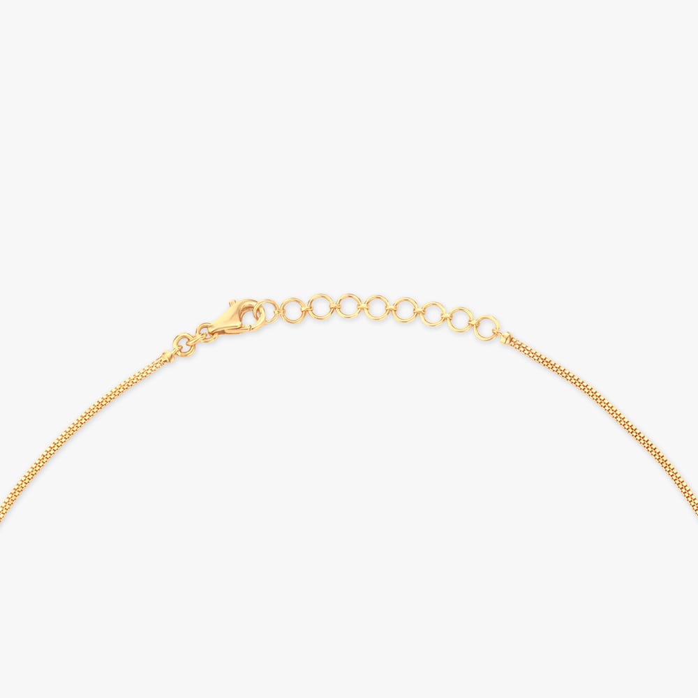 Petal Crest Gold Necklace,,hi-res image number null