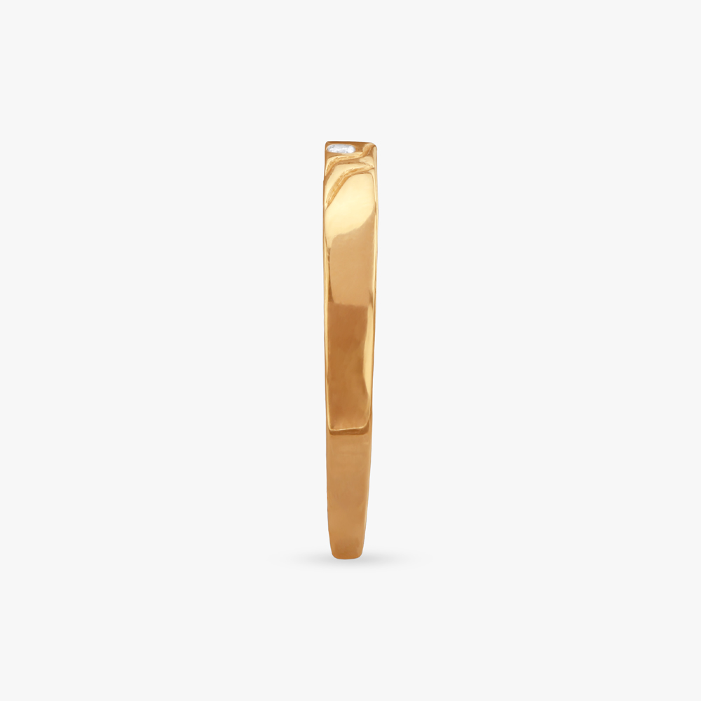 Elegant Minimalistic Diamond Ring,,hi-res image number null