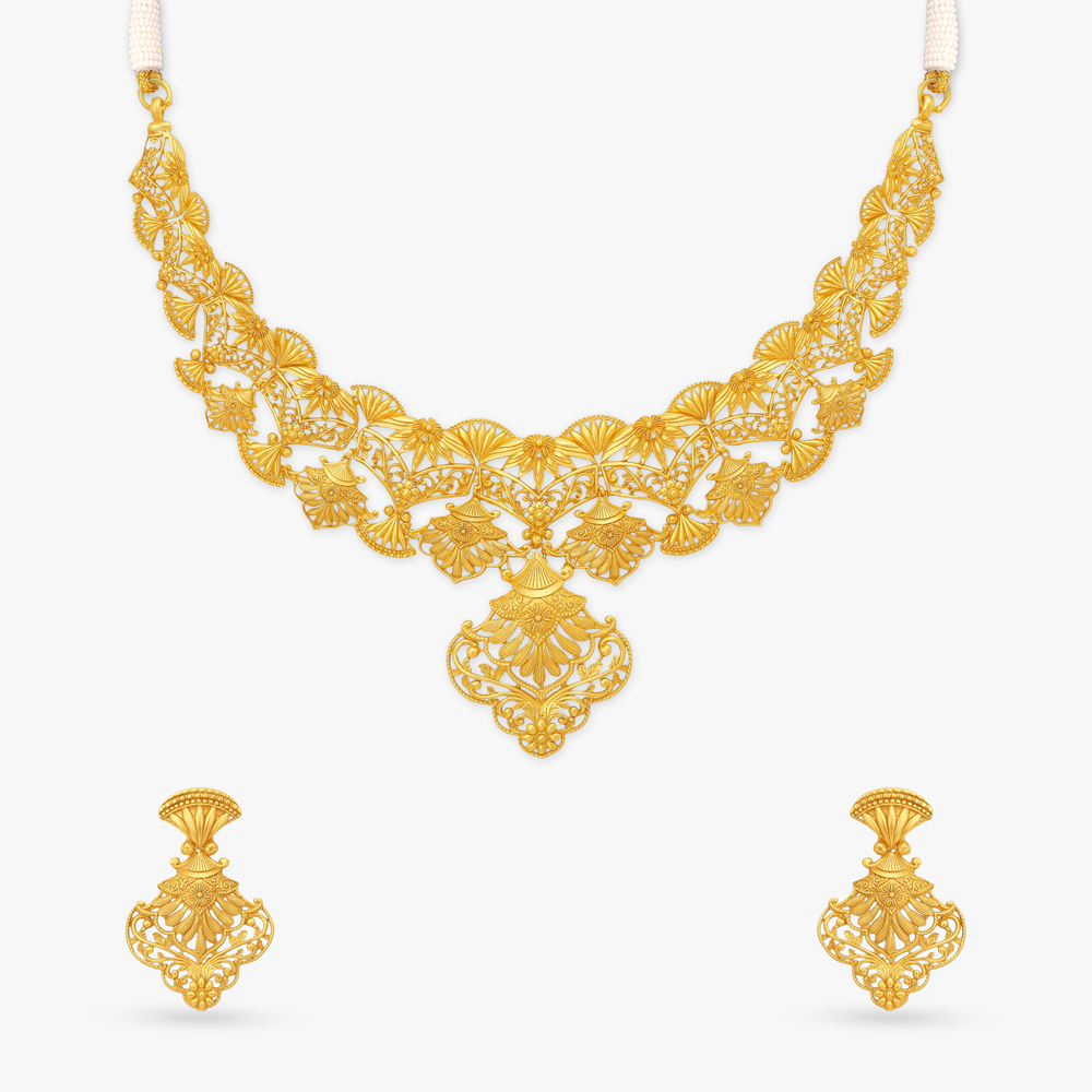 Pankha Karukaj Necklace Set,,hi-res image number null