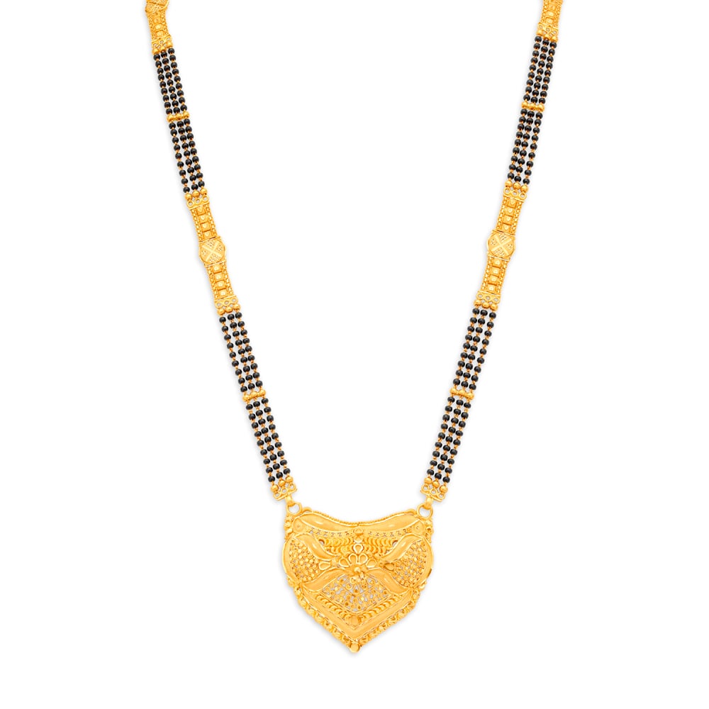 Intricate Traditional Mangalsutra,,hi-res image number null
