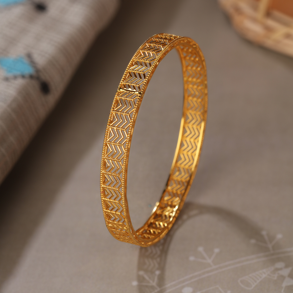 Filigree Tales 22KT Gold Bangle,,hi-res image number null