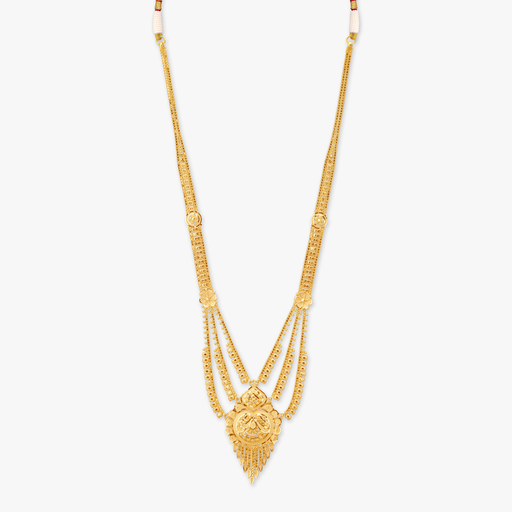 Triloka Glow Gold Necklace Set,,hi-res image number null