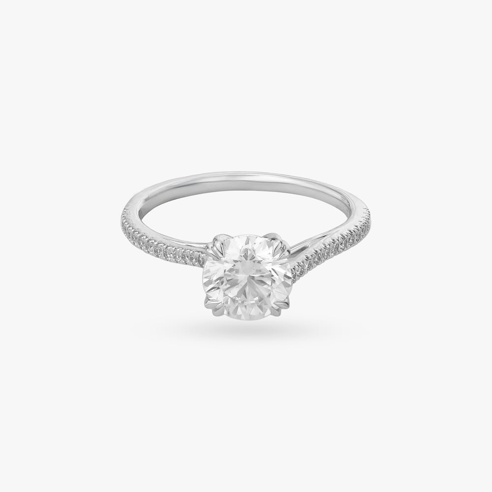 Radiant Sparkle Solitaire Ring,,hi-res image number null
