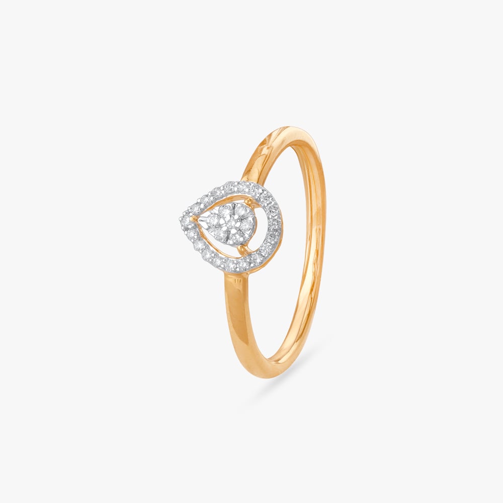 Dewdrop Halo Diamond Ring,,hi-res image number null