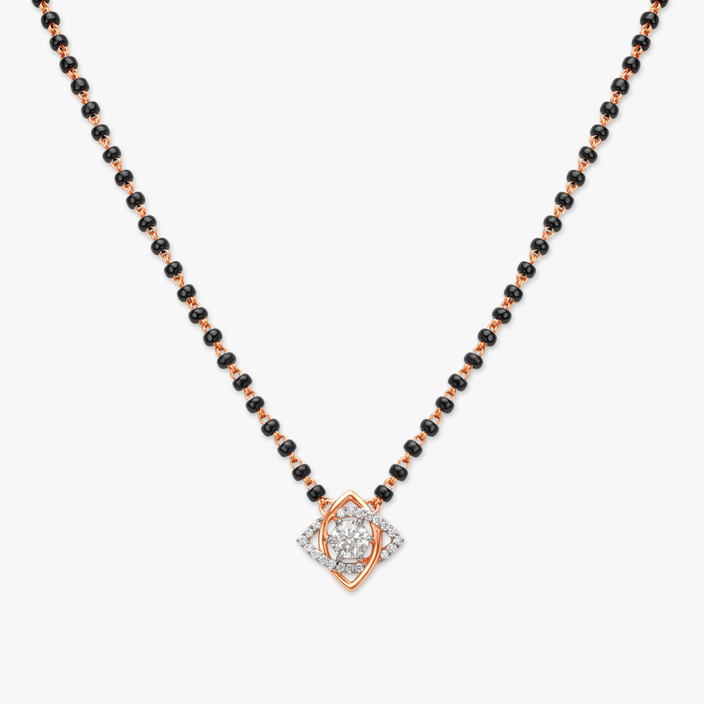 Affinity Elegance Solitaire Mangalsutra,,hi-res image number null