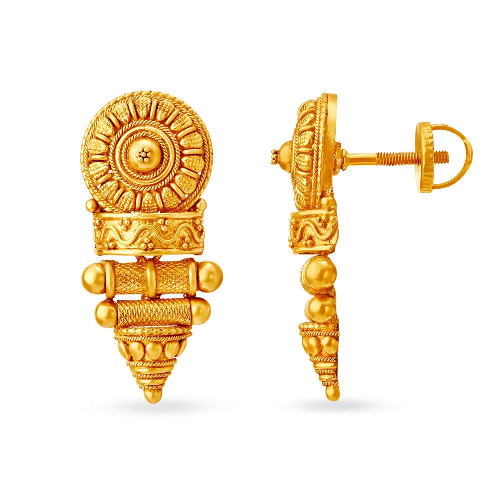 Elaborate Intricate Gold Necklace Set,,hi-res image number null