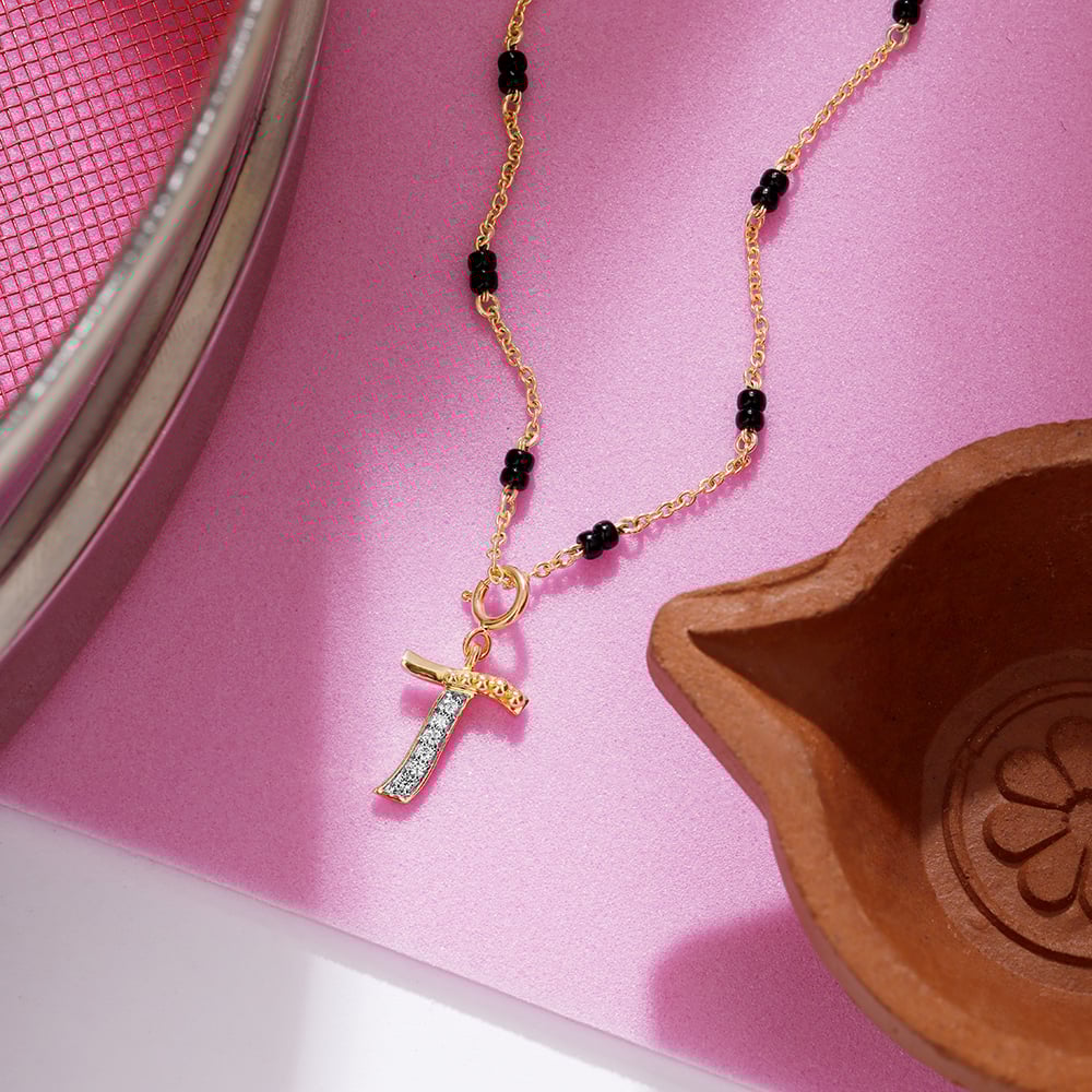 Mia Sutra DIY with Alphabet Charms- T,,hi-res image number null
