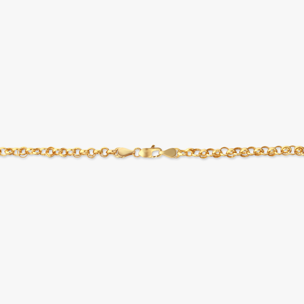 Sleek Round Link Chain for Men,,hi-res image number null