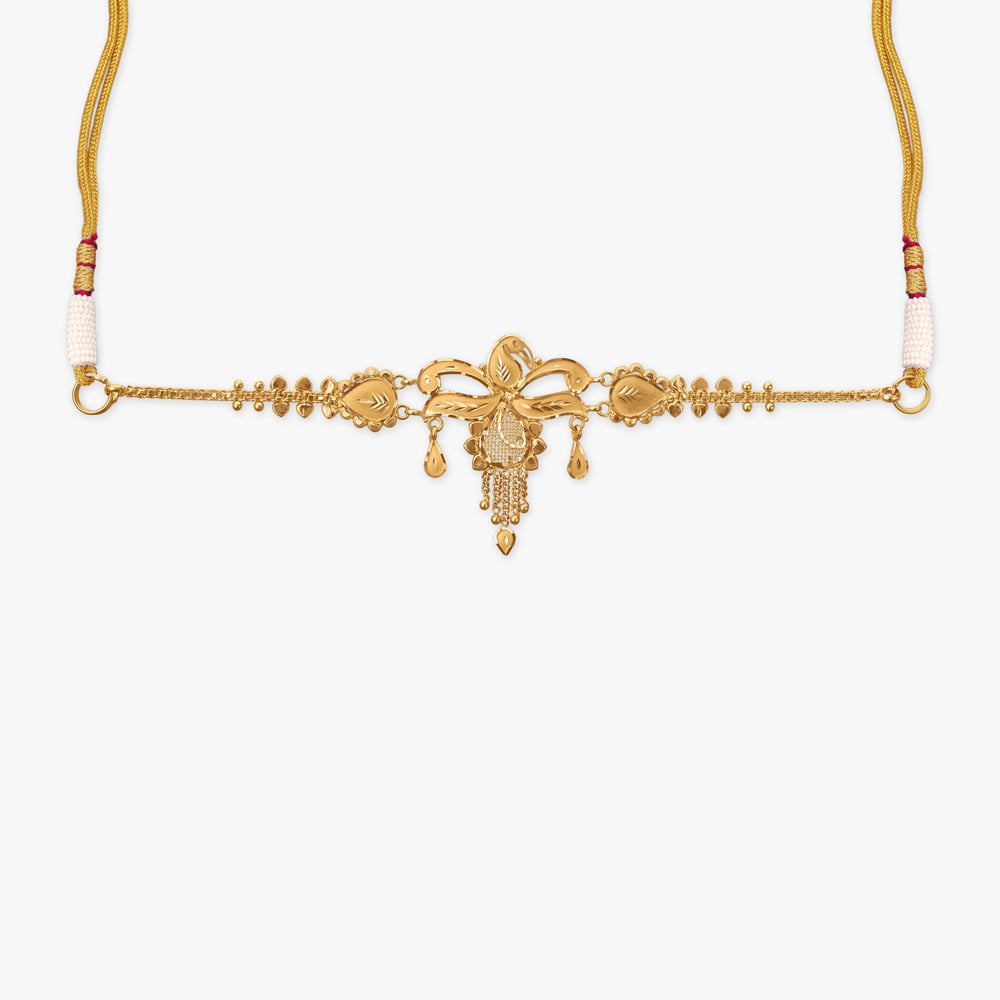Flourishing Vine Gold Necklace,,hi-res image number null