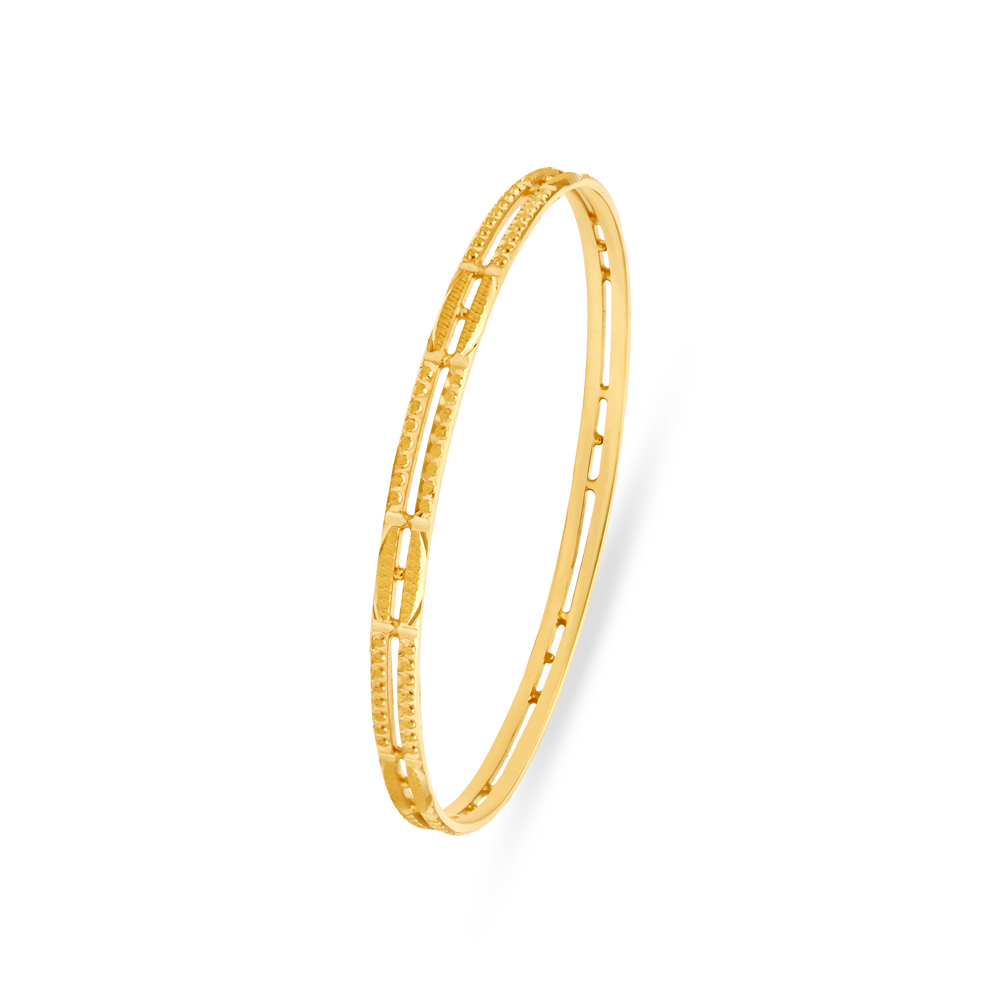 Opulent Yellow Gold Dual-Band Bangles,,hi-res image number null