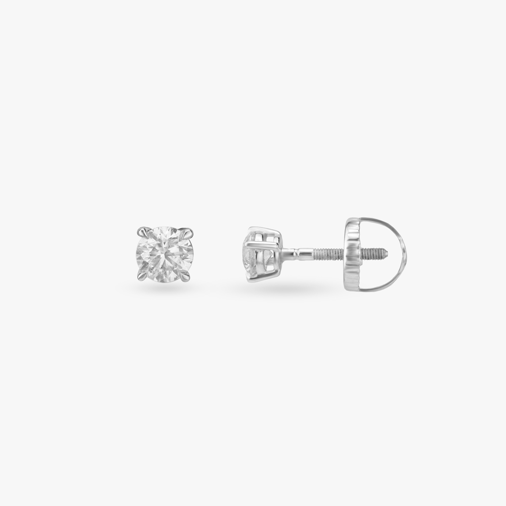 Radiance Refined Celeste Solitaire Stud Earrings,,hi-res image number null
