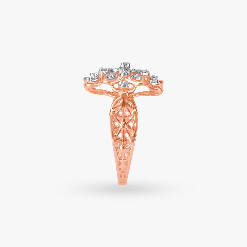 Radiant Rosette Diamond Ring,,hi-res image number null