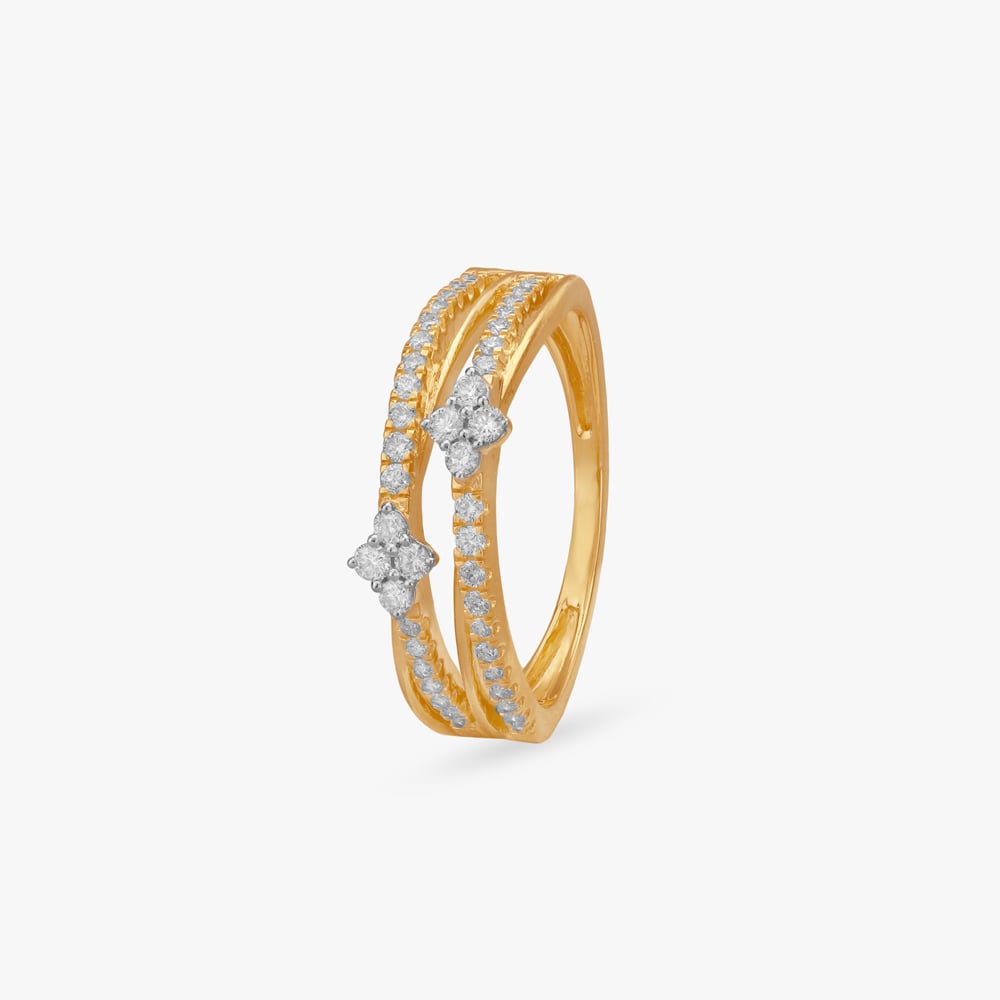 

Graceful Layers Diamond Ring