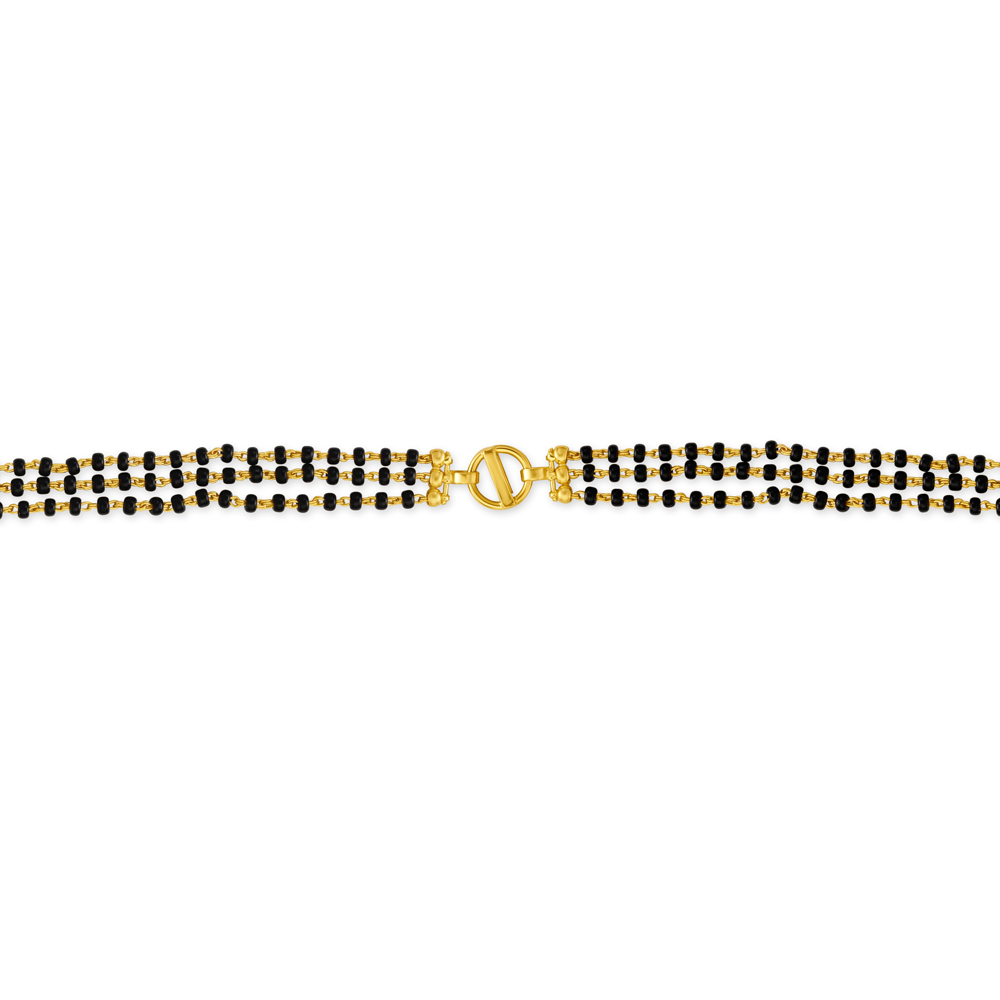 Luxuriant Sleek Gold Mangalsutra,,hi-res image number null