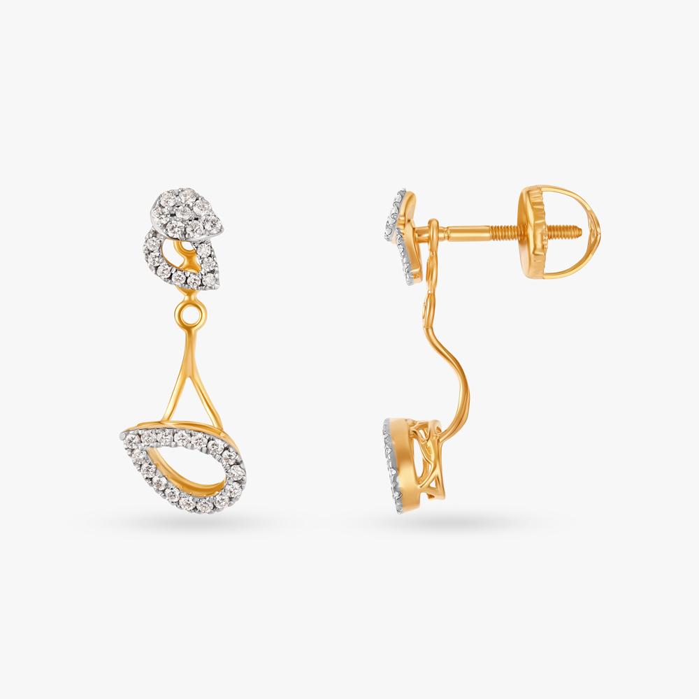 Effortless Charm Diamond Stud Earrings,,hi-res image number null