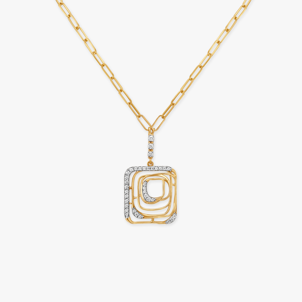 In the Flow Diamond Necklace,,hi-res image number null