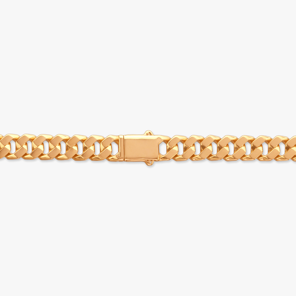 Timeless Statement Gold Chain for Men,,hi-res image number null