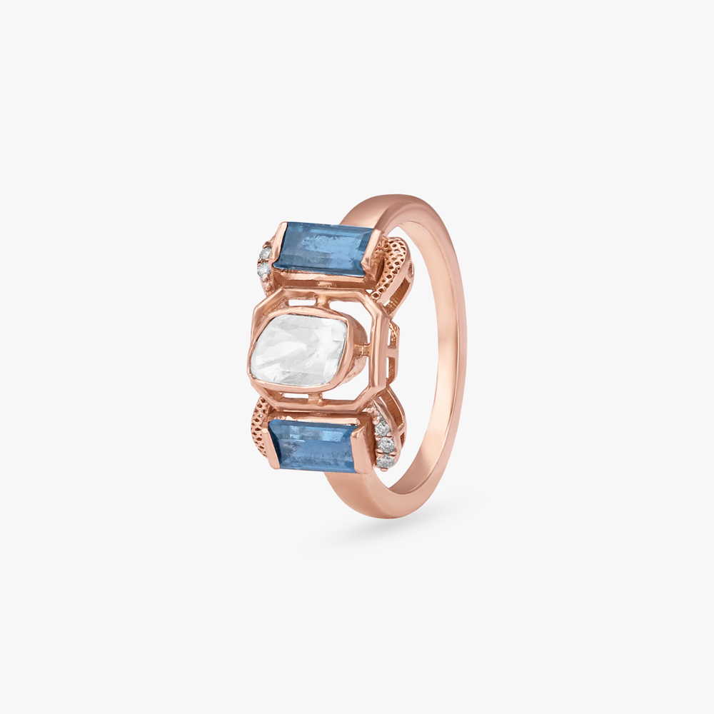 Nocturne Glow Diamond Finger Ring,,hi-res image number null