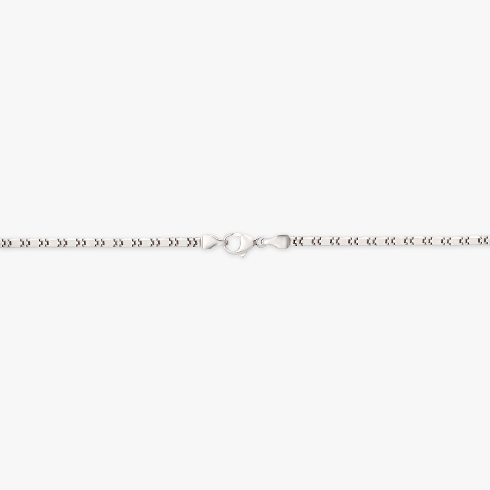 Sleek Box Platinum Chain,,hi-res image number null