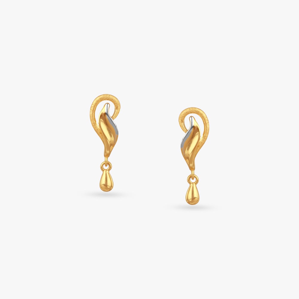 Golden Whisper Gold Hoop Earrings,,hi-res image number null