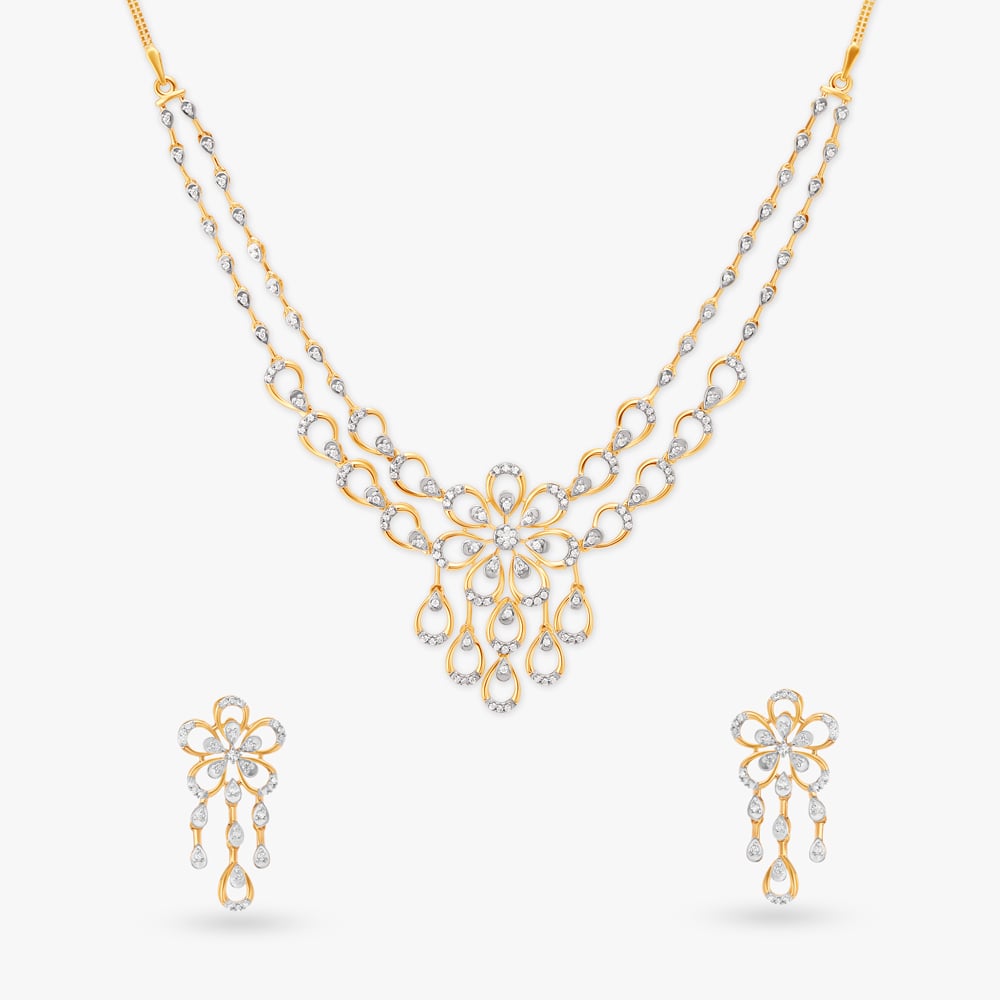 Timeless Diamond Necklace Set,,hi-res image number null