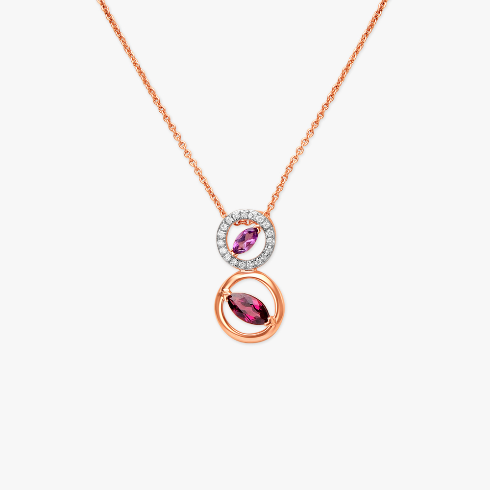 Eternal Ringlets! Diamond Pendant with Chain,,hi-res image number null