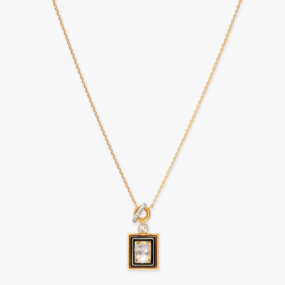 Timeless Diamond Pendant with Chain and Earrings Set,,hi-res image number null