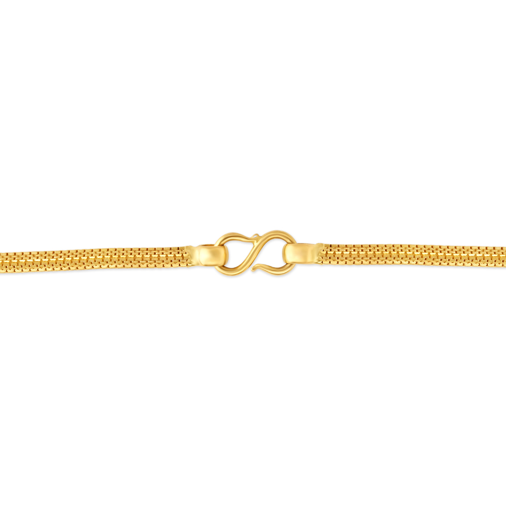 

Stunning Yellow Gold Spiral Chain
