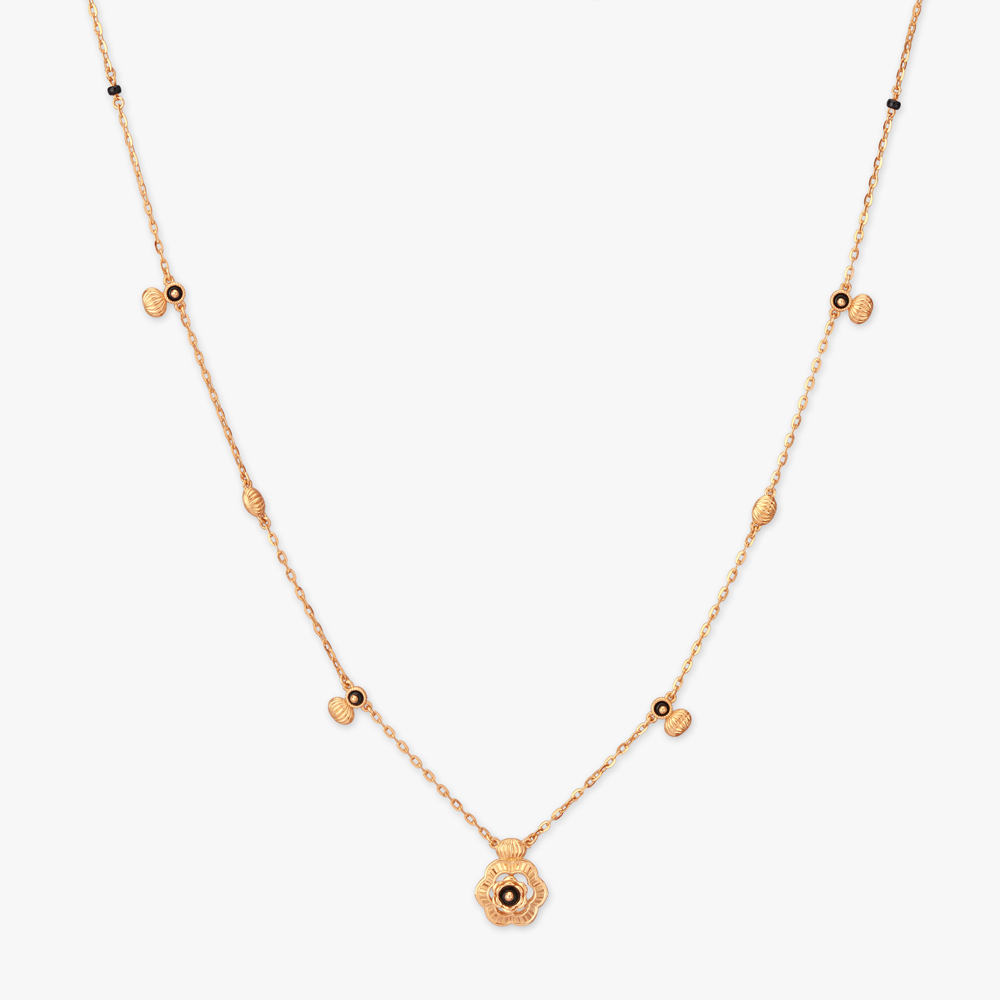 Blooming Bond Gold Mangalsutra,,hi-res image number null