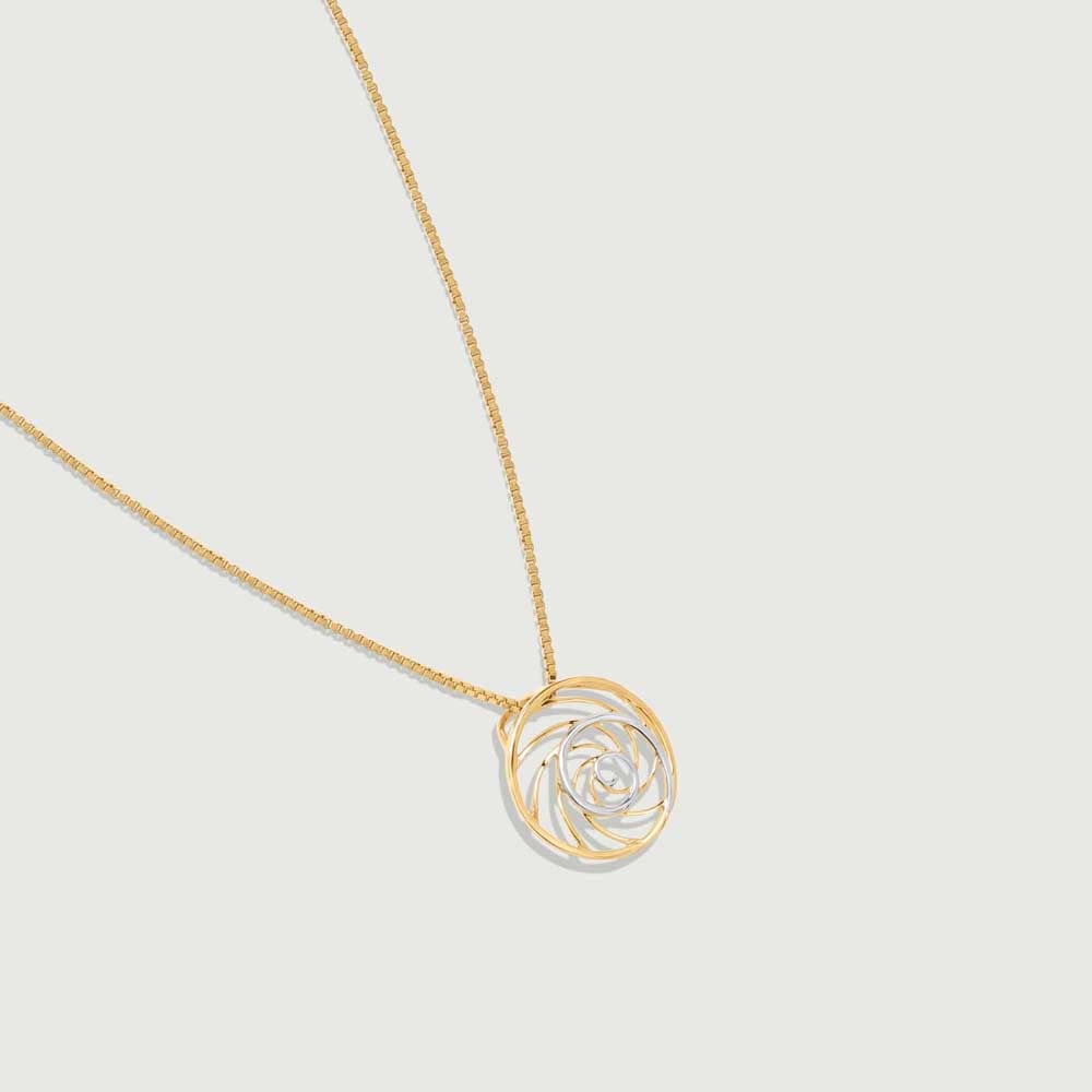 Swirly Chic Gold Pendant,,hi-res image number null