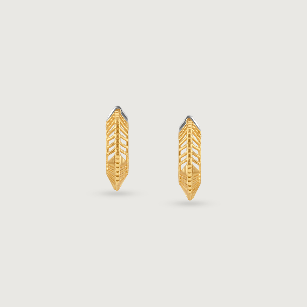 Versatile Radiant Gold Hoop Earrings,,hi-res image number null