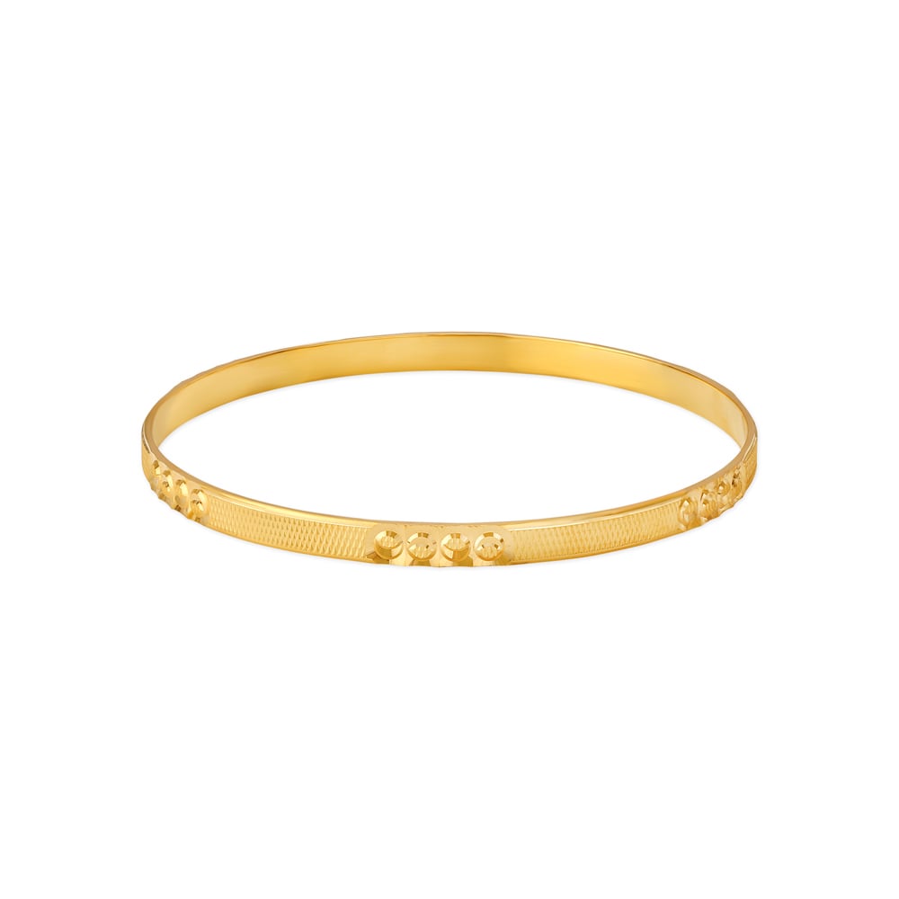 Delicate Engraved Gold Bangles,,hi-res image number null