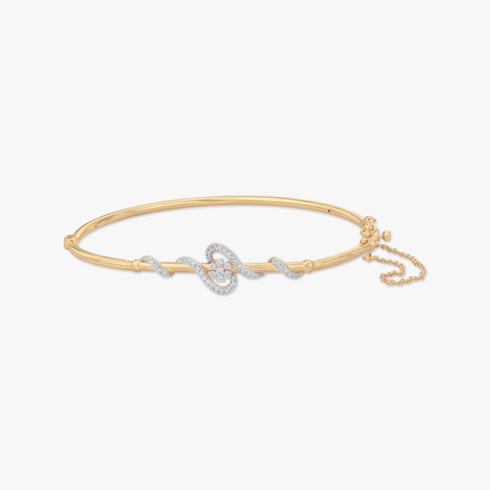 

Radiant Loop Diamond Bangle
