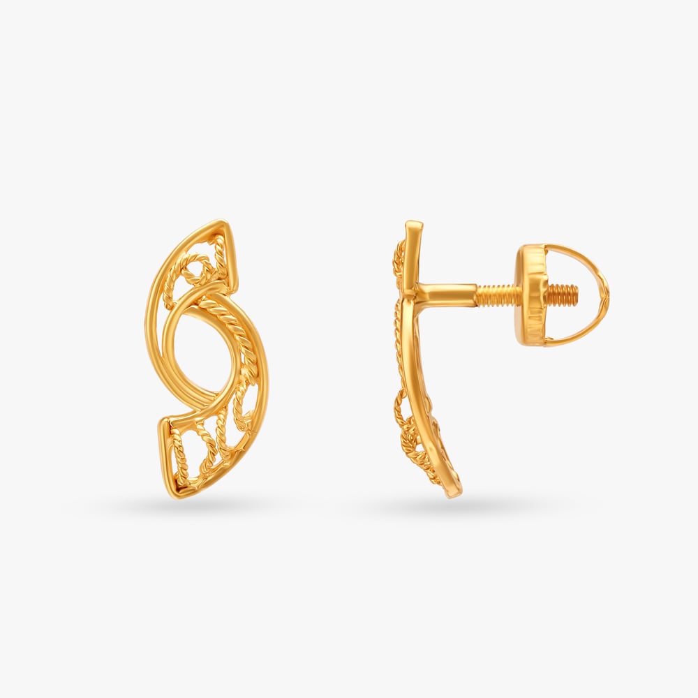 Minimalist Elegance Stud Earrings,,hi-res image number null