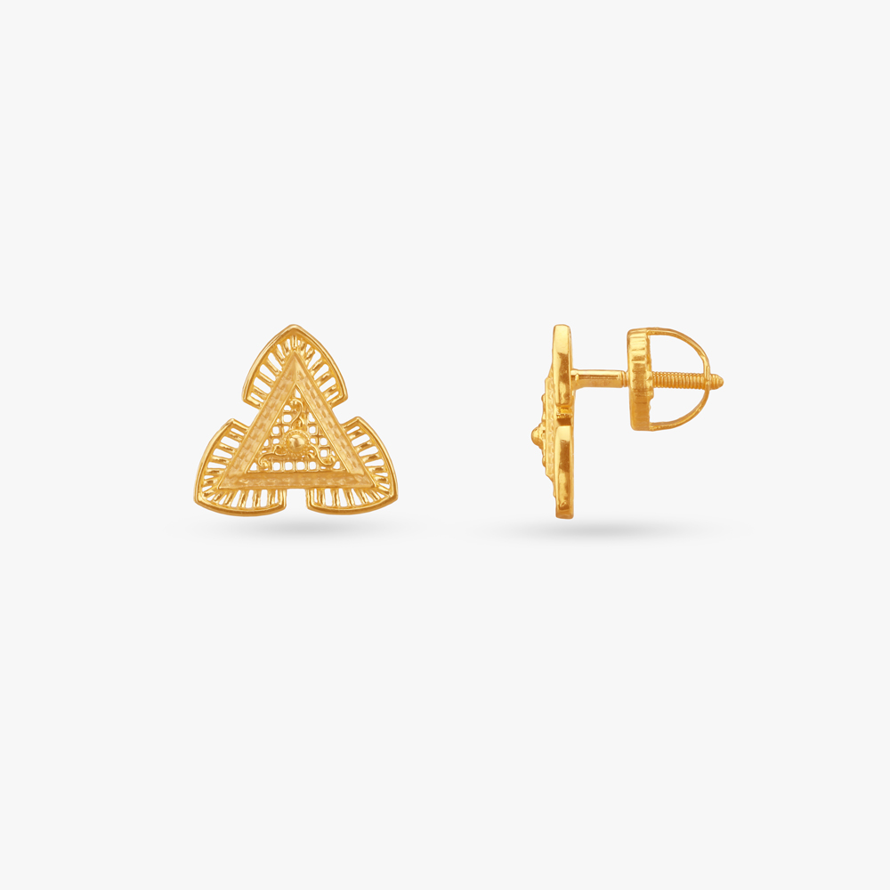 Stud Earrings Gold Stud Earrings,,hi-res image number null