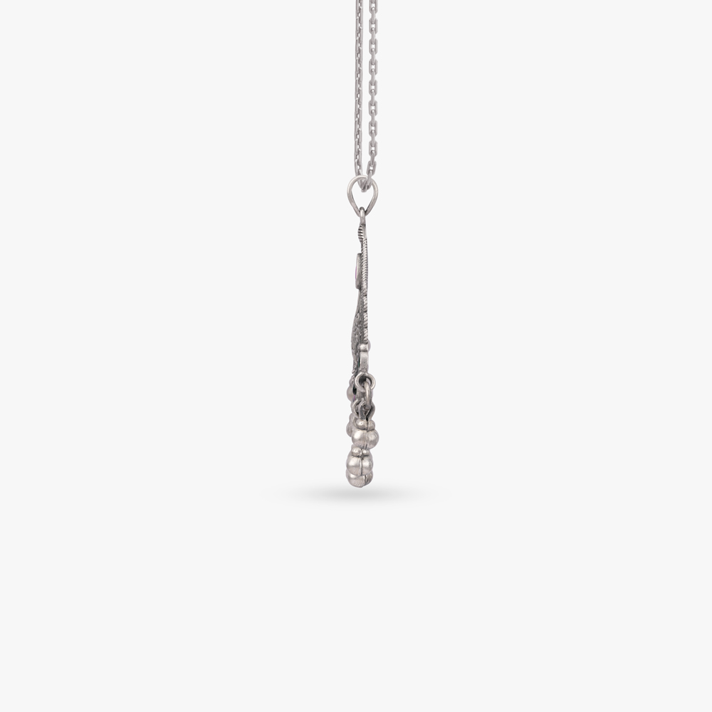 Tribal Tinkle Silver Pendant,,hi-res image number null