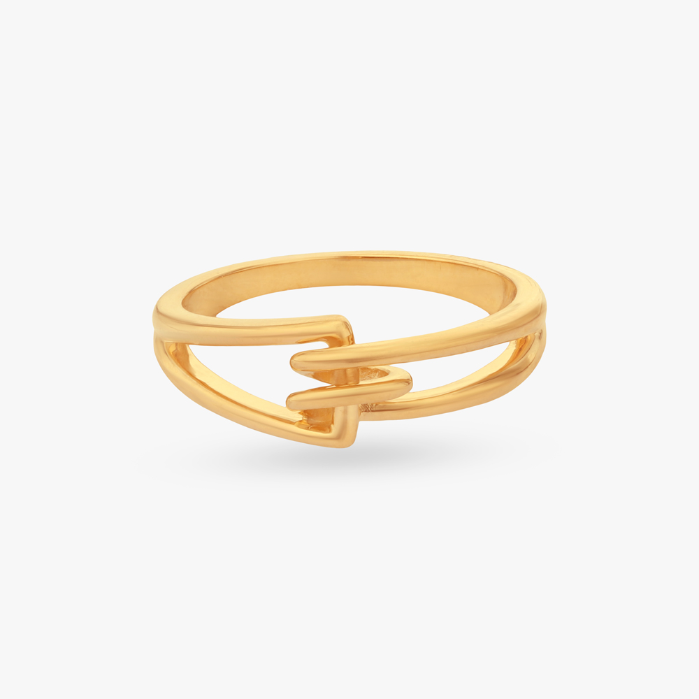 

Open Loop Gold Ring