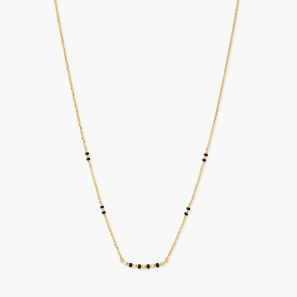 Timeless Minimal Gold Mangalsutra,,hi-res image number null