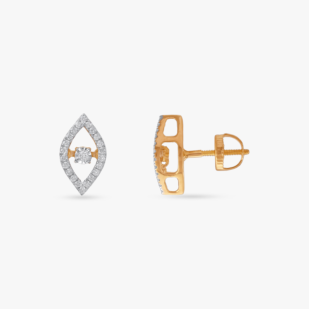 Sleek Marquise Diamond Pendant and Earrings Set,,hi-res image number null