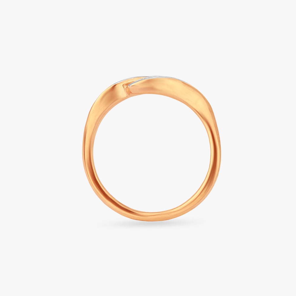 Twin Flame Diamond Finger Ring,,hi-res image number null