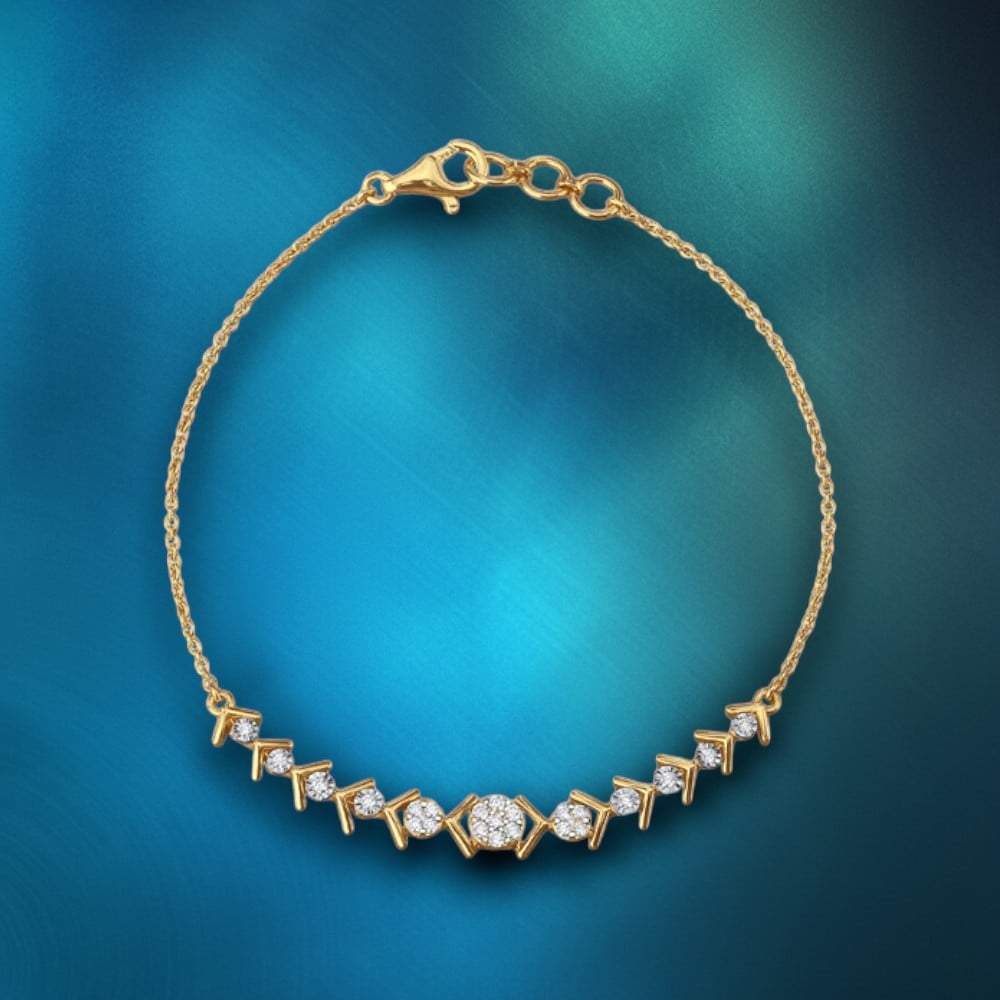 Cascade Frost Diamond Bracelet,,hi-res image number null