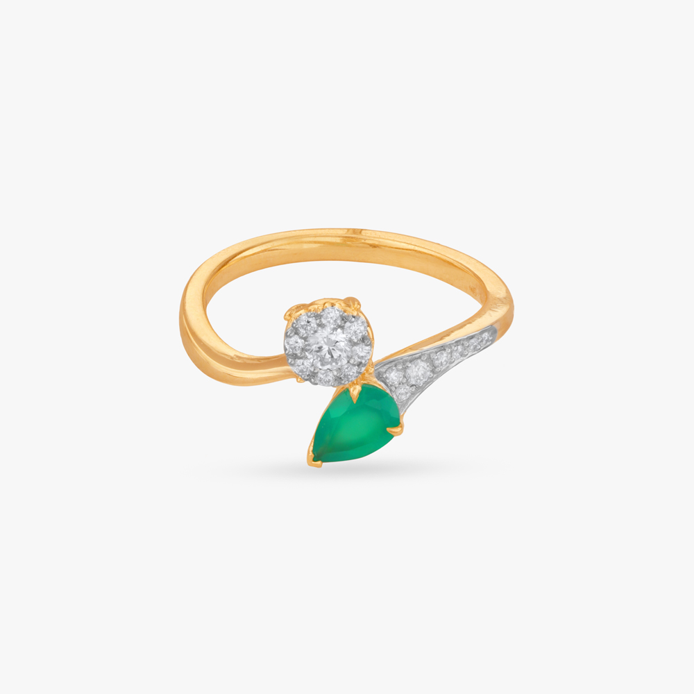 Chic Dazzle Diamond Finger Ring,,hi-res image number null