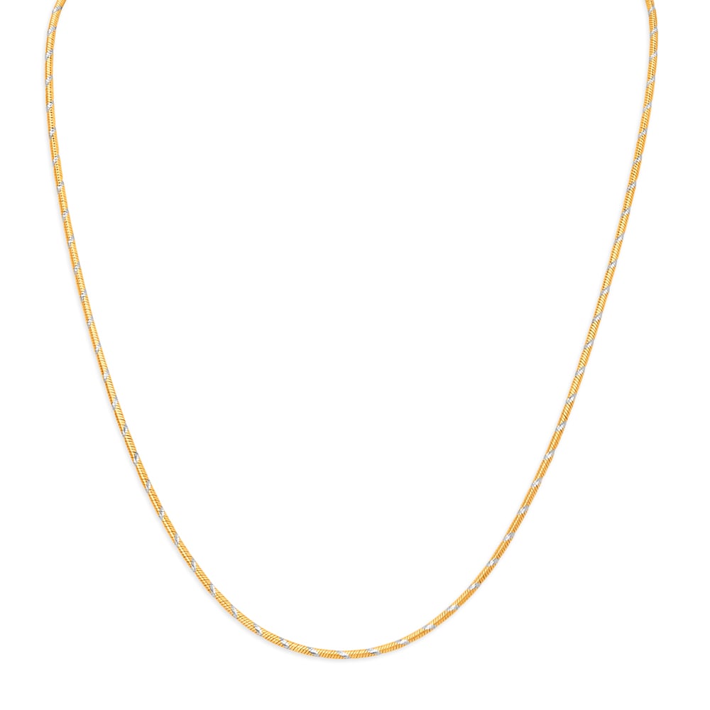 

Striking Twisted Gold Chain