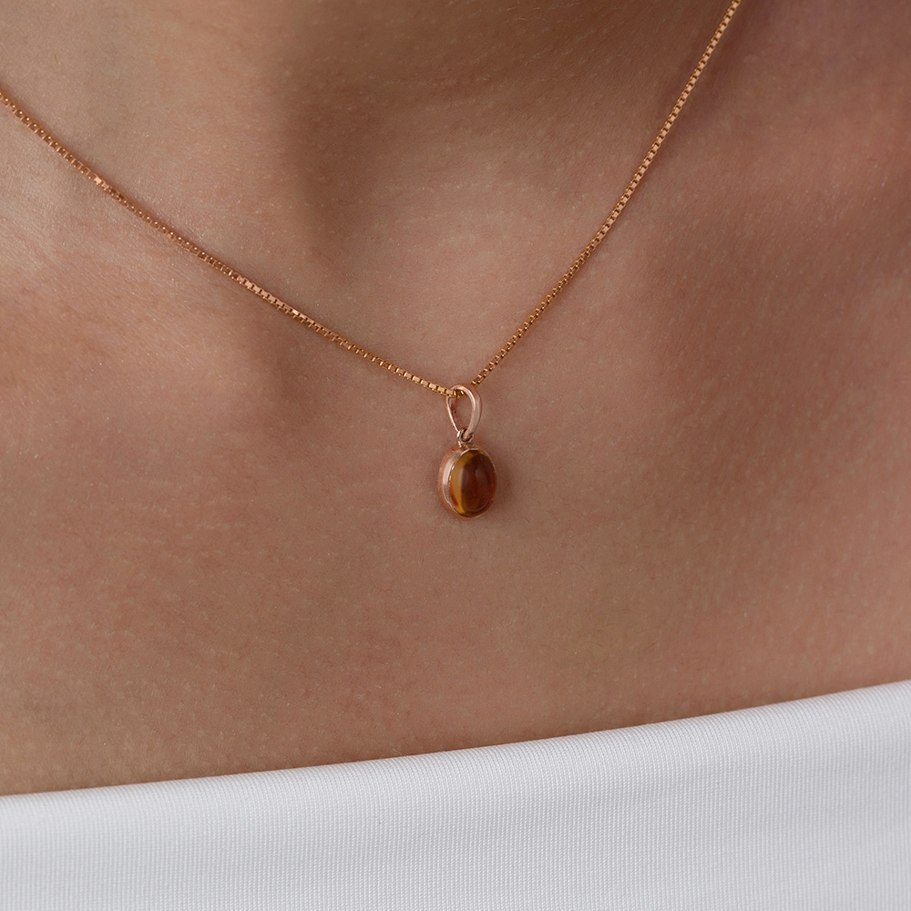 Delicate Celestial Rose Gold Pendant,,hi-res image number null