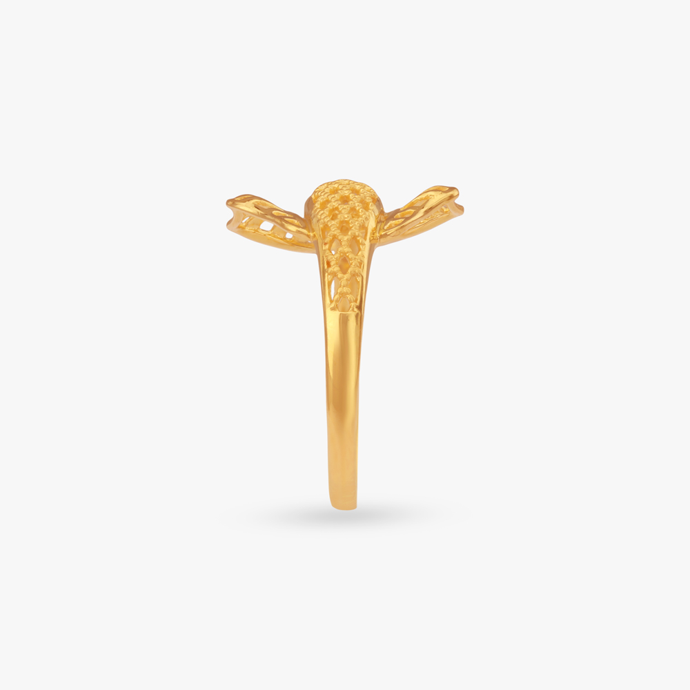 Regal Flare Gold Ring,,hi-res image number null