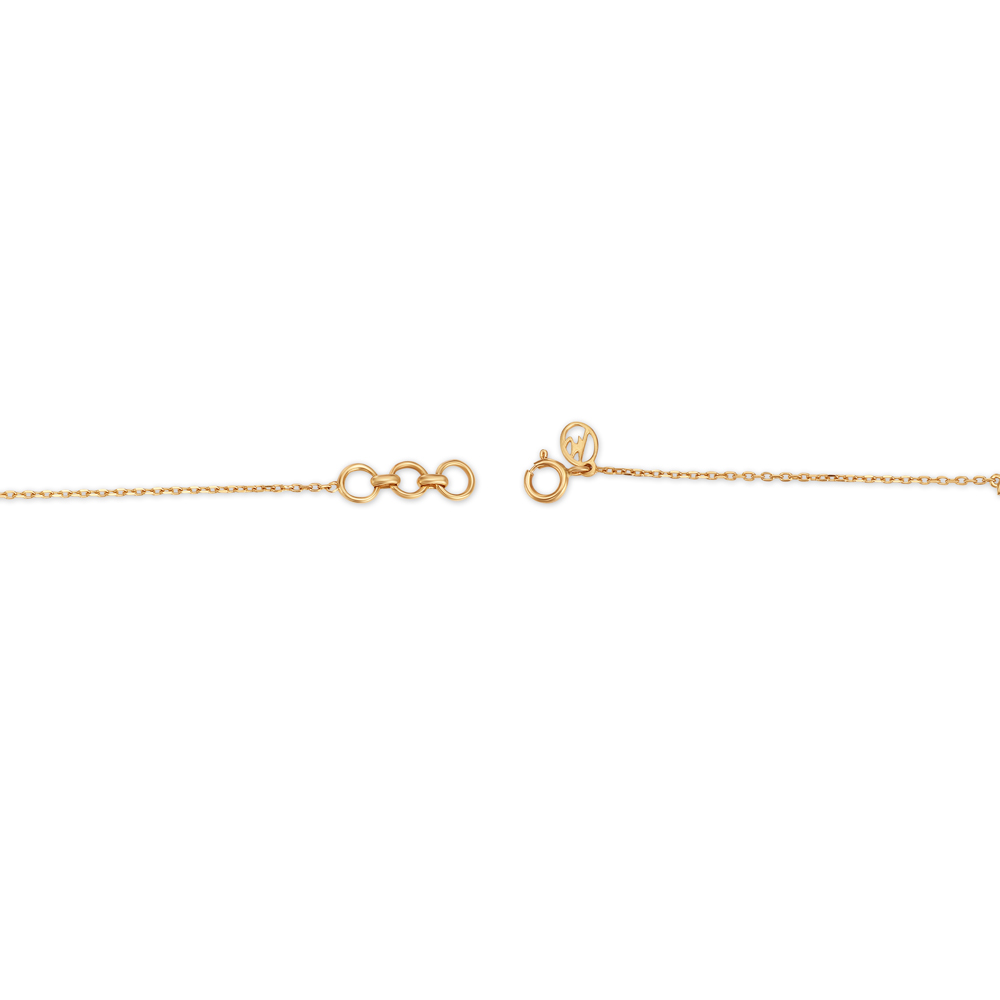 14KT Diamond Bracelet - Meandering Leaves,,hi-res image number null