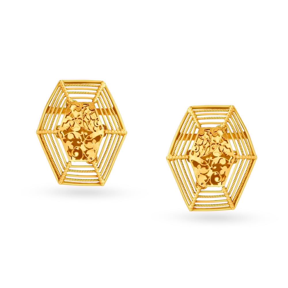 Beautiful Artistic Pendant and Earrings Set,,hi-res image number null
