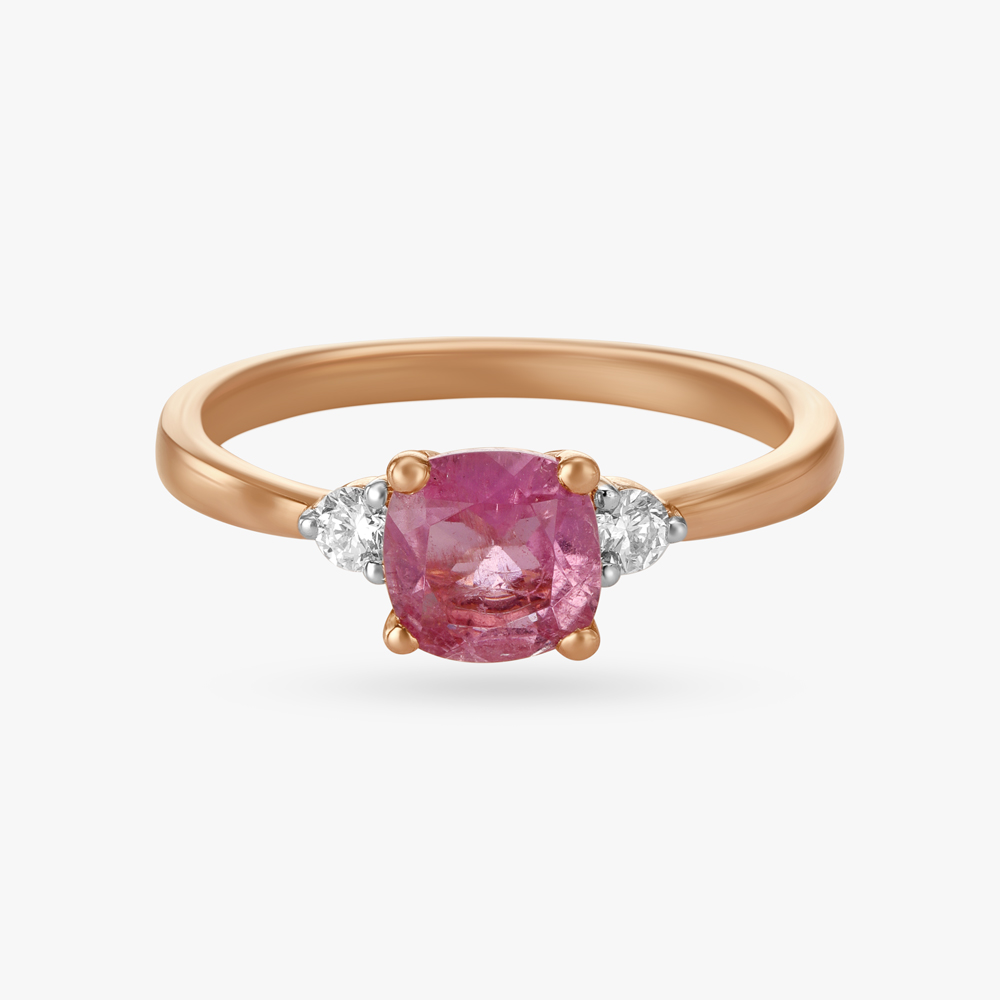 Charming Tourmaline and Diamond Ring,,hi-res image number null