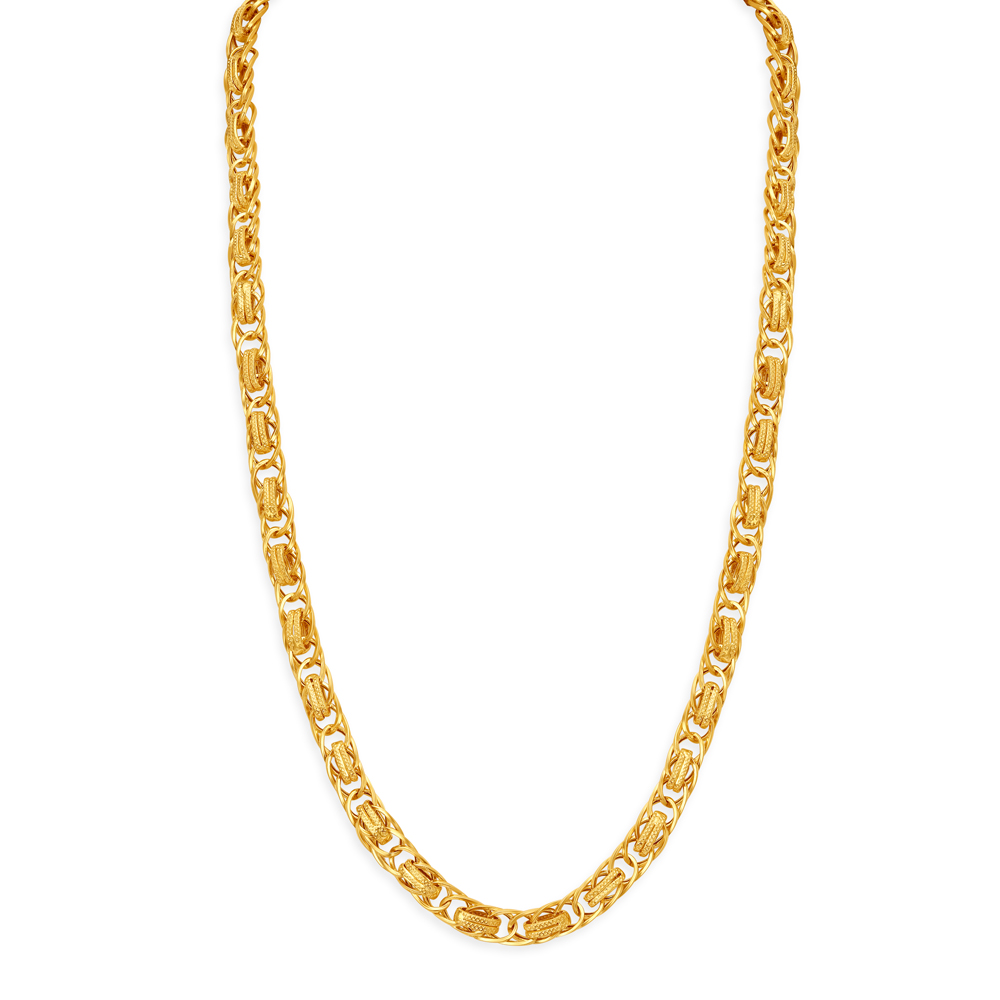 Unique Design Handmade Gold Chain For Men